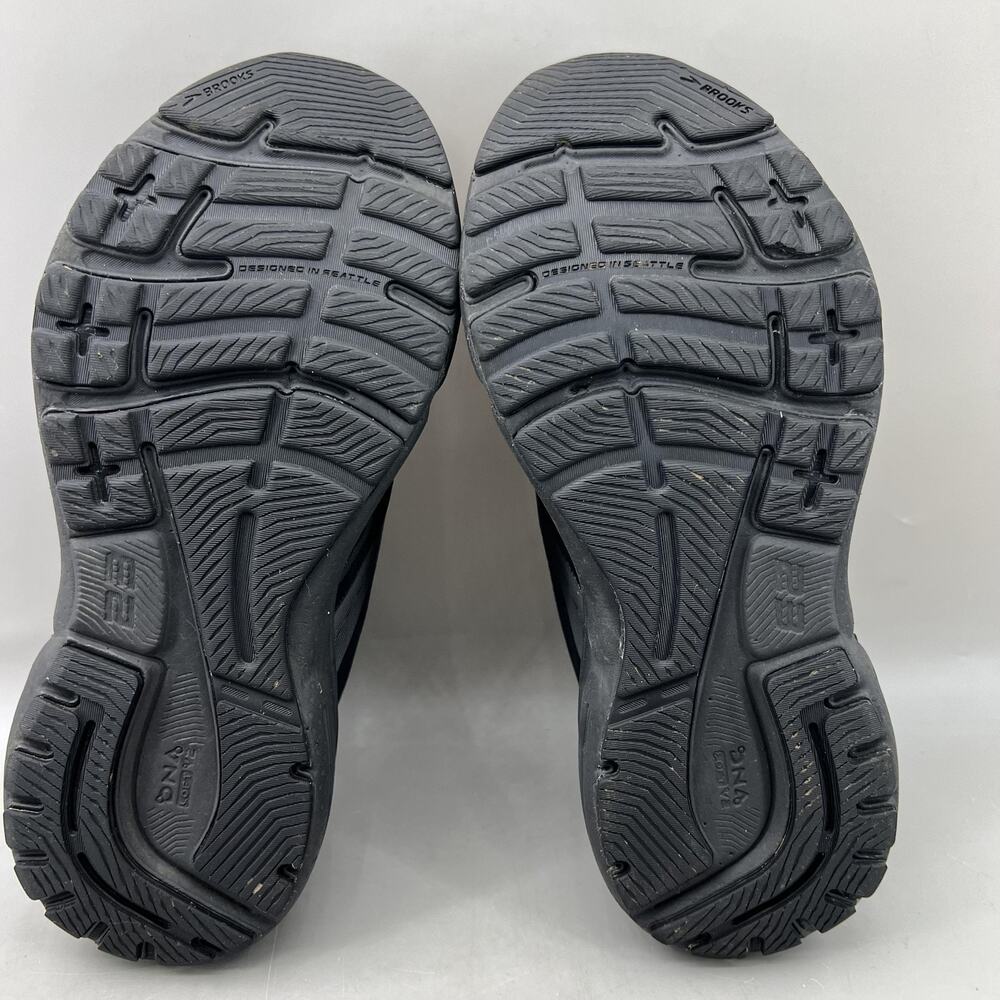 Brooks Adrenaline GTS 23 Running Shoes Women Size 8.5 B Black Comfort Sneakers - Picture 7 of 9